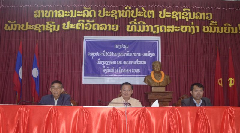 ເມືອງຊຽງຮ່ອນຈັດກອງປະຊຸມສະມາຄົມບຳນານ ແລະ ເສຍອົງຄະທົ່ວເມືອງ ປະຈຳປີ2025 ເມືອງຊຽງຮ່ອນຈັດກອງປະຊຸມສະມາຄົມບຳນານ ແລະ ເສຍອົງຄະທົ່ວເມືອງ ປະຈຳປີ2025